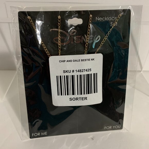 Neon Tuesday Necklace Jewelry Disney Chip 'n Dale Chipmunk Best Friend Charm - Picture 5 of 6